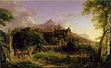 Thomas Cole Canvas Paintings - The Departure